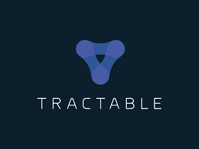 Tractable New Brand Identity ai artificial brand intelligence logo purple symbol