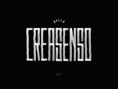 Hello creasenso agents creasenso type typography