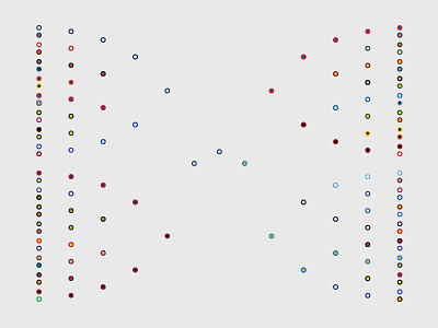 March Madness Color Bracket basketball color study march madness ncaa
