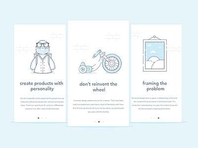 Design Principles bike design frame hipster illustration picture principles