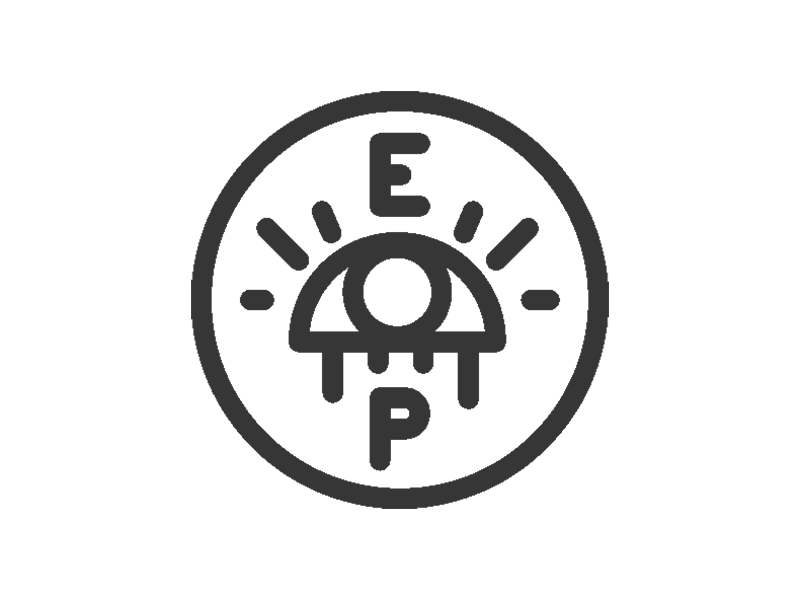 Erin Pridemore, New Logo animated ep erin pridemore eye gif logo