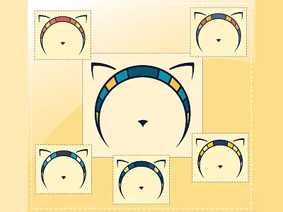 Super Cat Outfit Change badge cat logo outfit sign supercat superhero vector