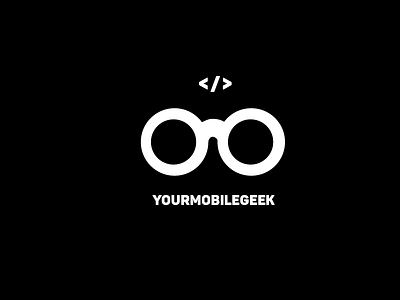 New Branding - Personal Logo branding design glasses identity logo mark personal simple yourmobilegeek