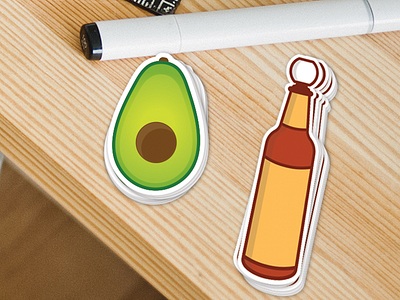 Avocados and Hot Sauce avocado food fun hot sauce illo illustration tacos