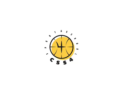 Css4 Logo 4 ball basketball club kids logo proposal school sport