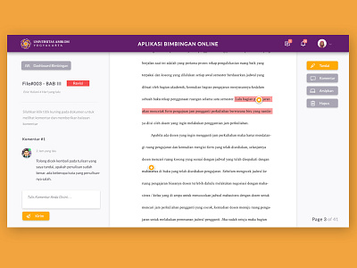 Online Thesis Guidance Part#2 clean college design flatdesign minimaldesign minimalistdesign responsive ui uidesign ux webdesign website