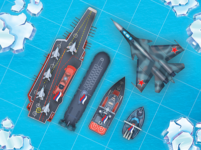 Russian Navy aircraft mobile game navy ships ui war