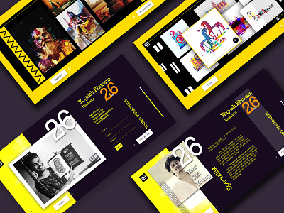 Website for Yogesh Bhusare- Internal Pages design portfolio ui ux webdesign website