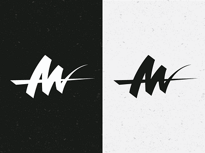 AM Logotype brand idea identity letters logo logotype minimal simple type