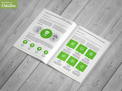 Brochure / Catalog Mock-Up book booklet brochure business catalog cover elegant flyer folder magazine mock mockup