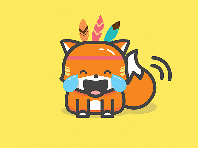 Maya the Fox cute fox illustration