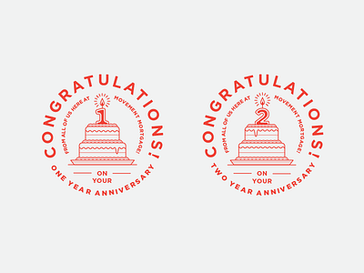 CAKE anniversary branding cake celebration congrats design home house icon iconography icons illustration lending loan logo logo design mortgage movement ownership typography