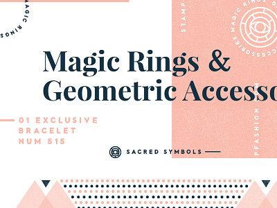 Geometric branding badge branding creative market eye geometric grids logo logo template modern retro typography vintage