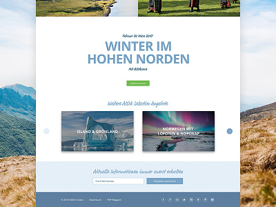 Cruise Line Explorers Special Landing Page cruises explore travel ui design web design