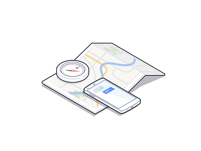 On the map compass connected coverage data destination isometric map roaming textnow travelling wifi