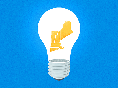 New England Power Grid lightbulb new england