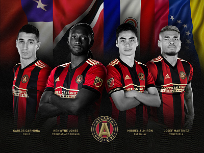 National Team Announcement atlanta composite mls soccer sports design united