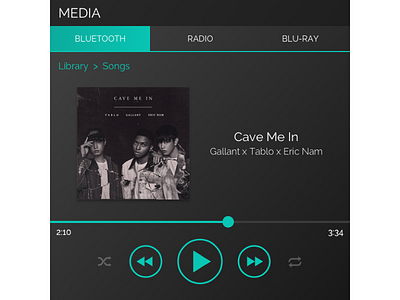 Daily UI - Car Interface dailyui ui uidesign