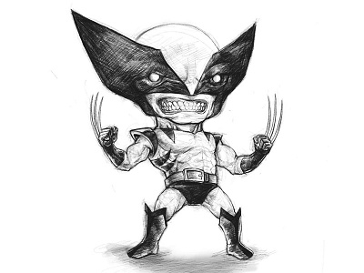 Wolverine / Logan childrensbook comicbook drawing illustration logan superhero wolverine xmen