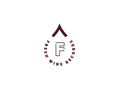 Fresh Wine - Alternate logo mark record label