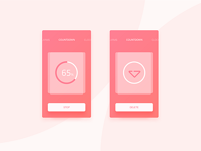 Pinks！！ app design ui