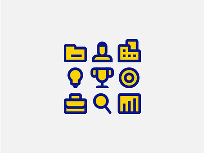 Kiely icons app branding design flat icon illustration simple ui ux vector web