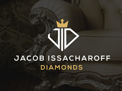 Diamond Dealer Logo diamonds jewelry logo design