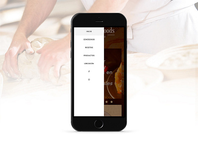 baked goods web bakery coffee design fold gradient html5 landing page responsive web website