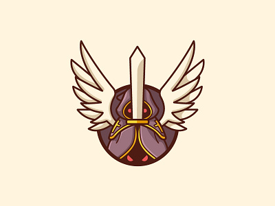 Baroness of Retribution angel baroness evesnowtear fallen flat logo monster ragnarok retribution vector