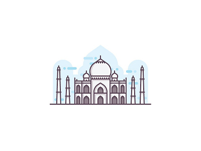 Agra building city heritage landmark monument mosque taj taj mahal wonder