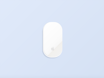 Apple Mouse apple css design flat mockup mouse