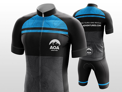 Cycling Kits! aoa cycling jersey kit topography