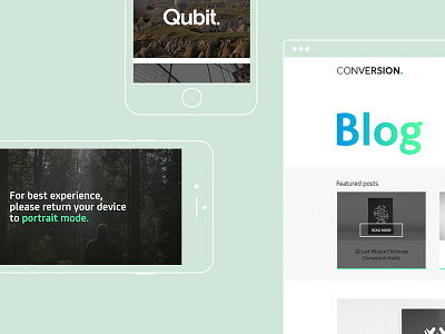 Conversion.com Branding branding desktop mobile ui ux