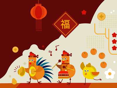 Chinese New Year greeting for Enrich l Malaysia Airlines chinese new year cny rooster