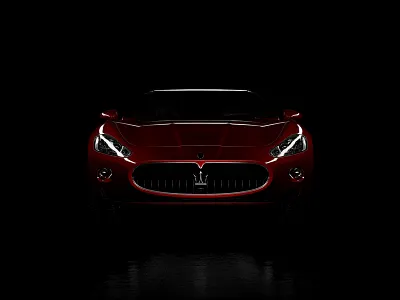 Maserati 3D 3d 3dsmax granturismo lightening maserati vray