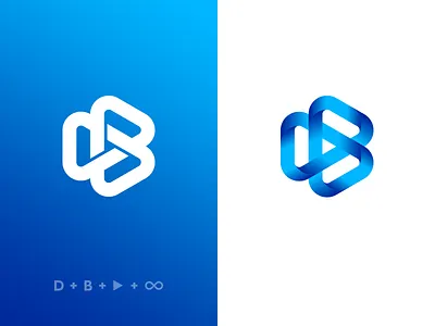 Play WIP branding database identity logo monogram movie play