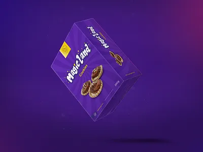 Magic Land Package cookie cookies food logo magic magicland magiclogo pack package packaging