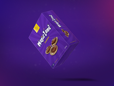Magic Land Package cookie cookies food logo magic magicland magiclogo pack package packaging