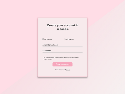 Daily UI 001 - Sign Up 001 100daychallenge dailyui dailyui001 uidesign userinterface uxdesign webdesign