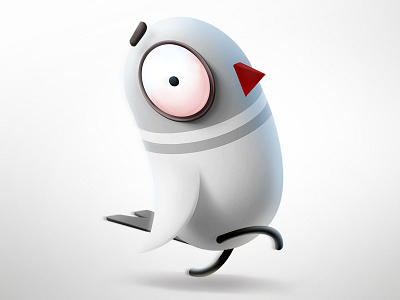 Pigeon character design dove drawing game mail minimalism post dove running