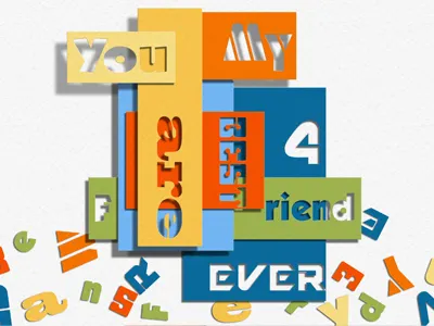 Papercut toolkit cover digital illustration papercut photoshop shadow text effect