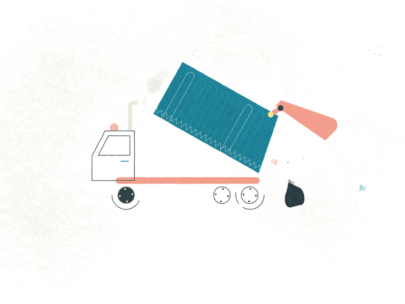 Garbage truck garbage truck waste