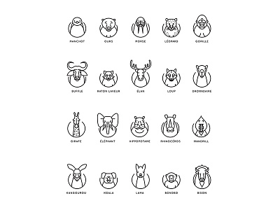 Picto Les Planeteurs Part3 agency animals cities city country icon identity landmark paris picto travel