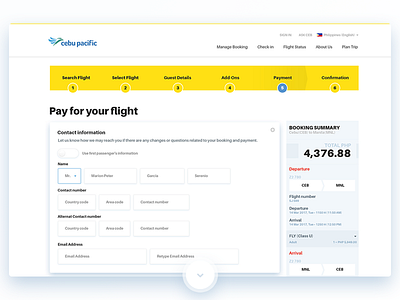 Airport website Payment airport beach cebu home pacific redesign travel website