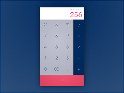 Daily Ui 004 004 calculator daily ui