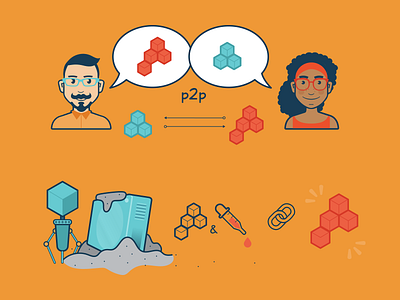 Illustrations for code4lib presentation communication human illustration lib library people presentation talk