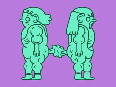 H 36daysoftype characterdesign digitalart h lettering tout vector wrestler