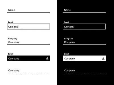 Black and White Form Fields funwithforms