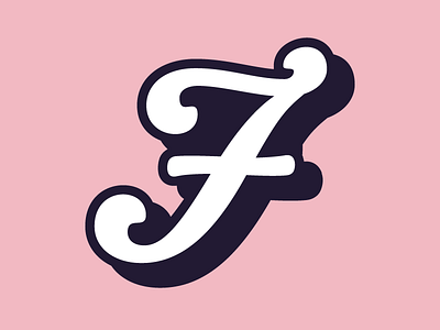 Hello Dribble brand curves lettering monogram typography vector