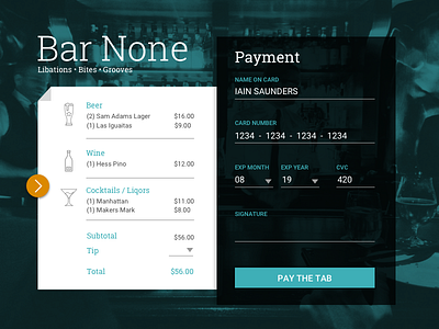 Credit Card Checkout 002 dailyui payment